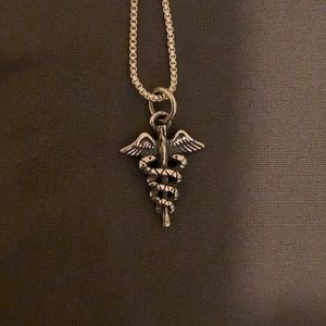 James Avery Caduceus charm